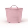 4 Pack Flex Storage Bin, Pink